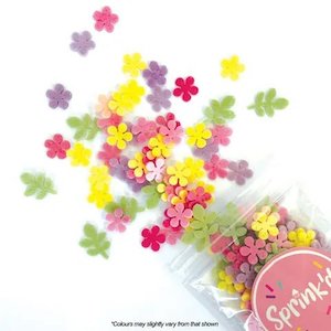 Sprink'd Mini Daisy flower Wafer Sprinkles