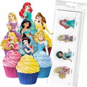 Edible Wafer Toppers - Princesses (pack of 16)