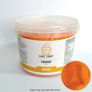 Road construction, repair or sealing: Cake Craft Fondant Orange 1kg