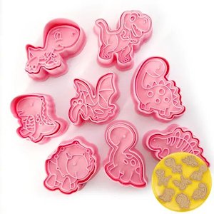 Dinosaur Cookie Cutters 8 Piece Set