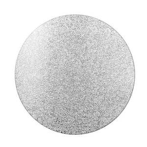 Silver Round Masonite Boards