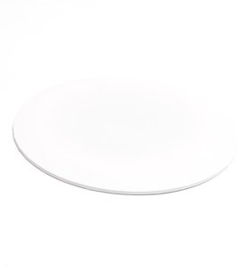 White Round Masonite Board