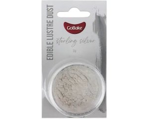 GoBake Pearl Lustre Dust - Sterling Silver - 2gm