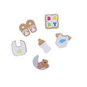 Road construction, repair or sealing: Edible Cupcake Toppers Baby Pk/6 (Copy)