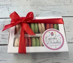 Gift Boxes of Christmas Macarons