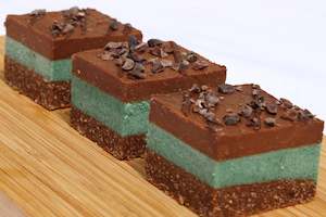 Raw Goodness - Mint Chocolate Slice