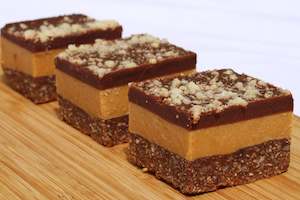 Road construction, repair or sealing: Raw Goodness - Peanut Butter Slice