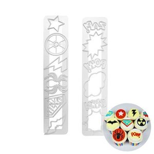 Impression Cutters - Super Hero (Set of 2)