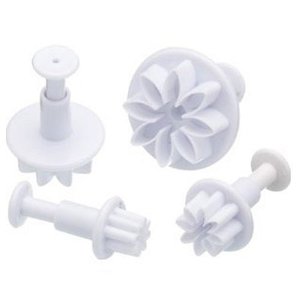 Road construction, repair or sealing: Plunger Cutters - Daisy / Marguerite (set of 4)