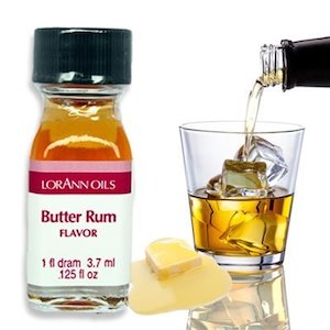 *LorAnn Oils - Butter Rum Flavour 3.7ml