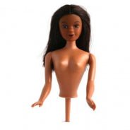 Wilton Pick Doll - Brown Hair, Brown Skin