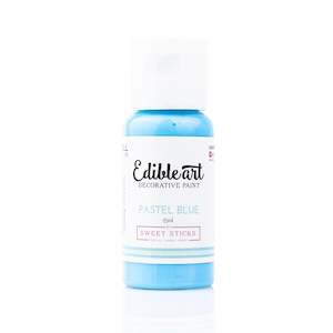 Road construction, repair or sealing: Sweet Sticks Edible Paint - Pastel Blue - 15ml