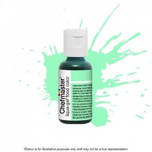 Chefmaster Liqua-Gel - Mint Green - 20gm