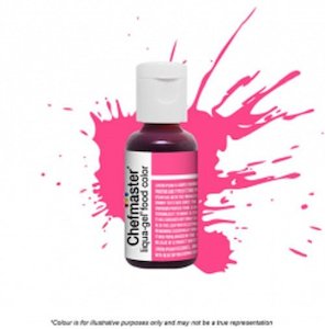 Chefmaster Liqua-Gel - Neon Bright Pink - 20gm