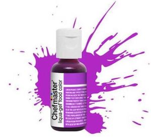 Chefmaster Liqua-Gel - Purple - 20gm