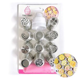 Russian Piping Tip Set - 13 Piece Set