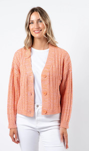 Posey Cardigan | Strawberry Melange