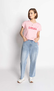 Drma Zoe Tee | Pink / Red