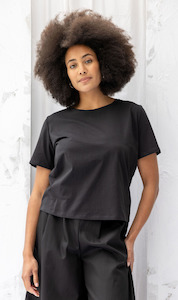 Womenswear: Key Tee | Black