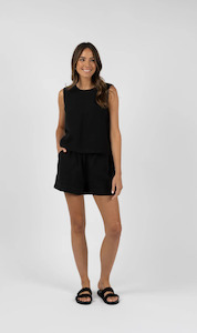 Womenswear: Evita Top | Black