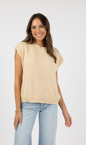 Womenswear: Aster Top | Latte