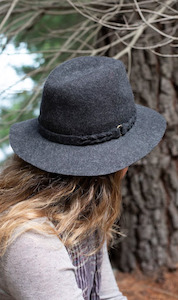 Jackson Fedora | Charcoal