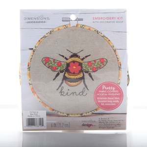 Bee Kind Embroidery Kit