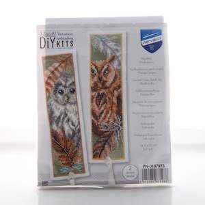 Fabrics textile: Owls - Two Bookmarks