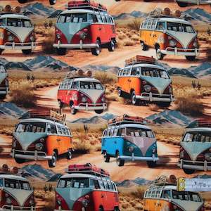 Fabrics textile: Retro Ride - Trail Blazer