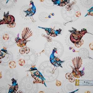 Fabrics textile: Gears & Feathers