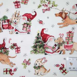 Fabrics textile: Gnomes and Puppies