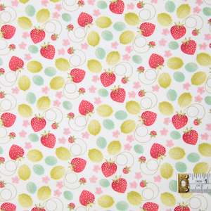 Fabrics textile: Love You Sew - Tossed Strawberries