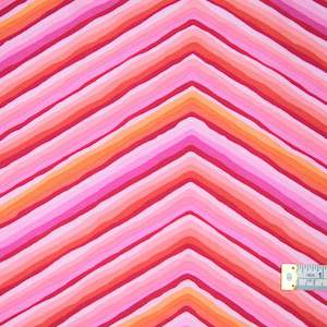 Fabrics textile: Kaffe: 85 and Fabulous - Chevron Stripe