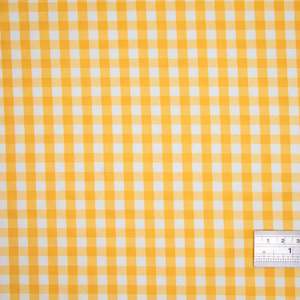 Polyester Gingham - Yellow