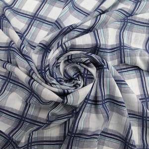 Cotton Voile - Blue Check