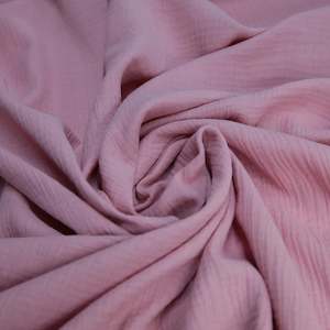 Double Muslin - Dusky Pink