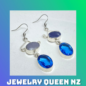 Blue Topaz earrings