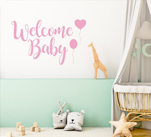 Products: Welcome Baby Wall Art Custom Crafts NZ