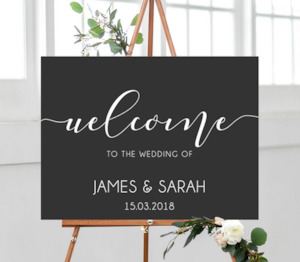 Welcome Sign - Shania Custom Crafts NZ