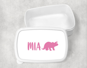 Products: Custom Triceratops Lunchbox Custom Crafts NZ