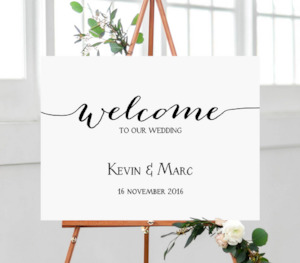 Welcome Sign - Salt & Spices Custom Crafts NZ