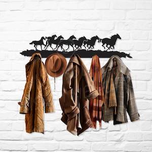 Running Free Coat Rack