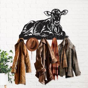 Jersey Cow Coat Rack