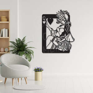 Man Cave Decor: Queen Of Hearts