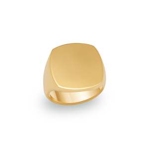 Yellow Gold Signet Ring