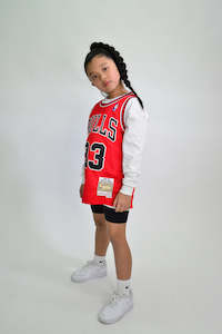 YOUTH SWINGMAN JERSEY CHICAGO BULLS PIPPEN -RED