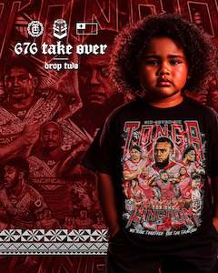 KIDS - Tonga 676 Team Graphic Tee