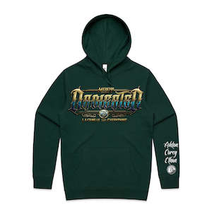 Custom Printed Hoodie for Dad - With Custom Names on sleeve - DADICATED LA FAMILIA STYLE