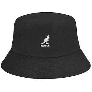 WASHED BUCKET HAT - BLACK