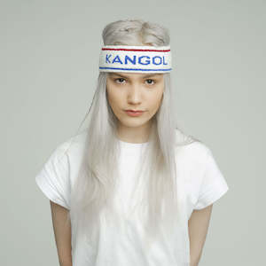 Bermuda Stripe Headband - White/Ciano